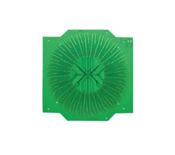 10-layer, 4-step semiconductor HDI-PCB test boards